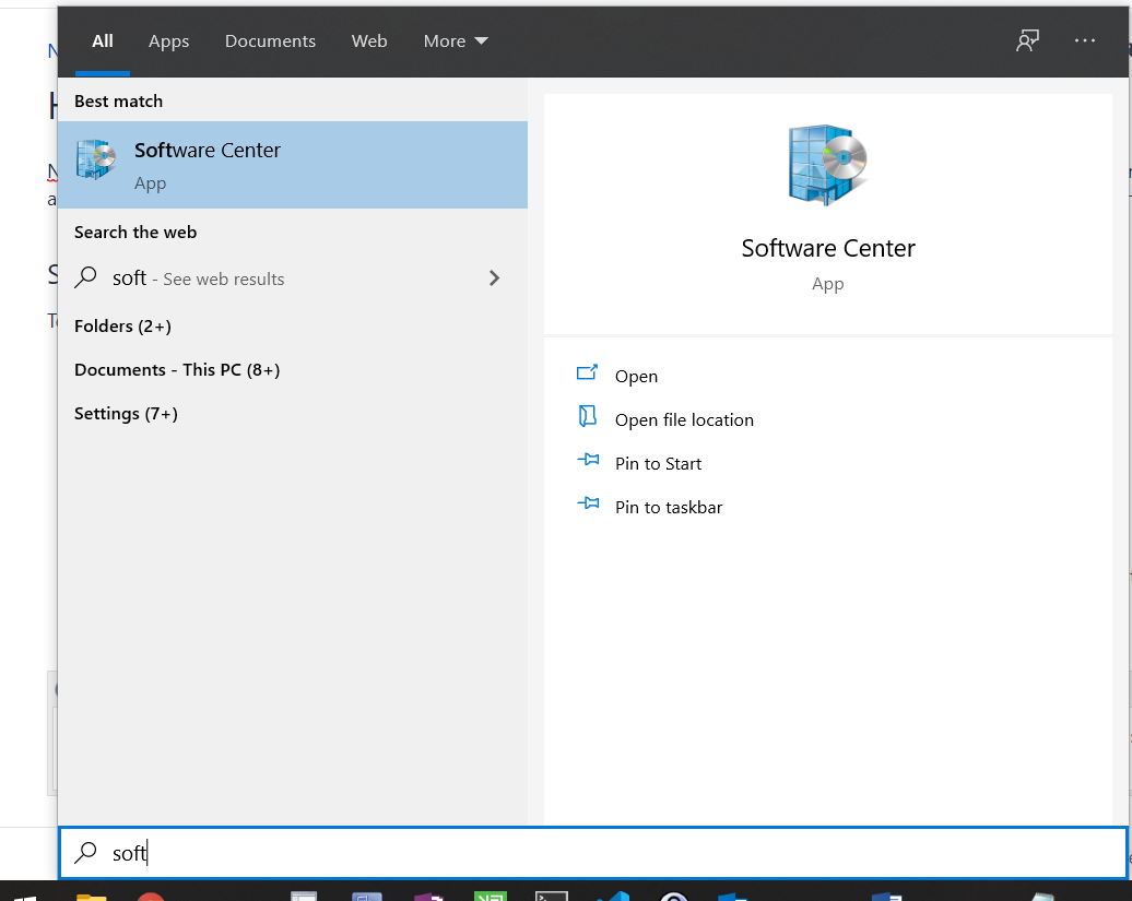 step 2 search for Softwate Center.PNG